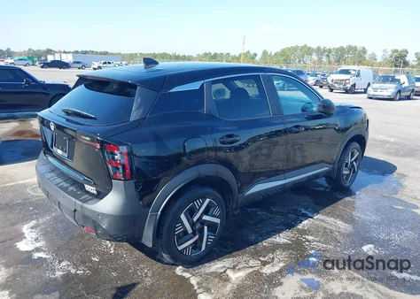 2025 Nissan Kicks Sv Fwd из США, поврежденный, VIN 3N8AP6CA0SL306553